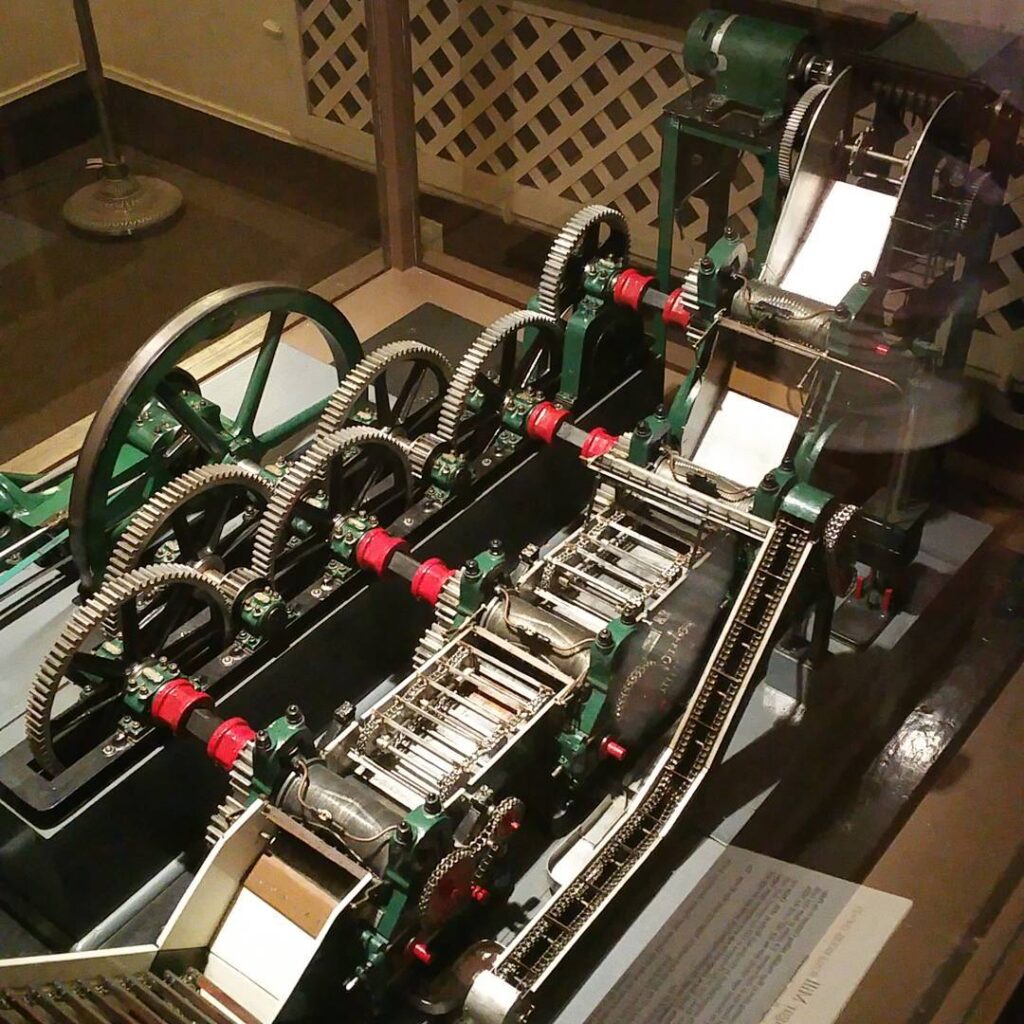 Plantation-era tools and vintage sugar mill photos at the Alexander & Baldwin Sugar Museum