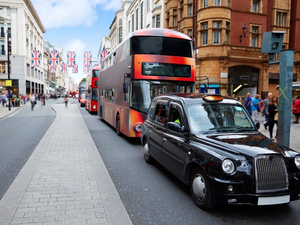 Choosing between an airport taxi and cheaper public transportation