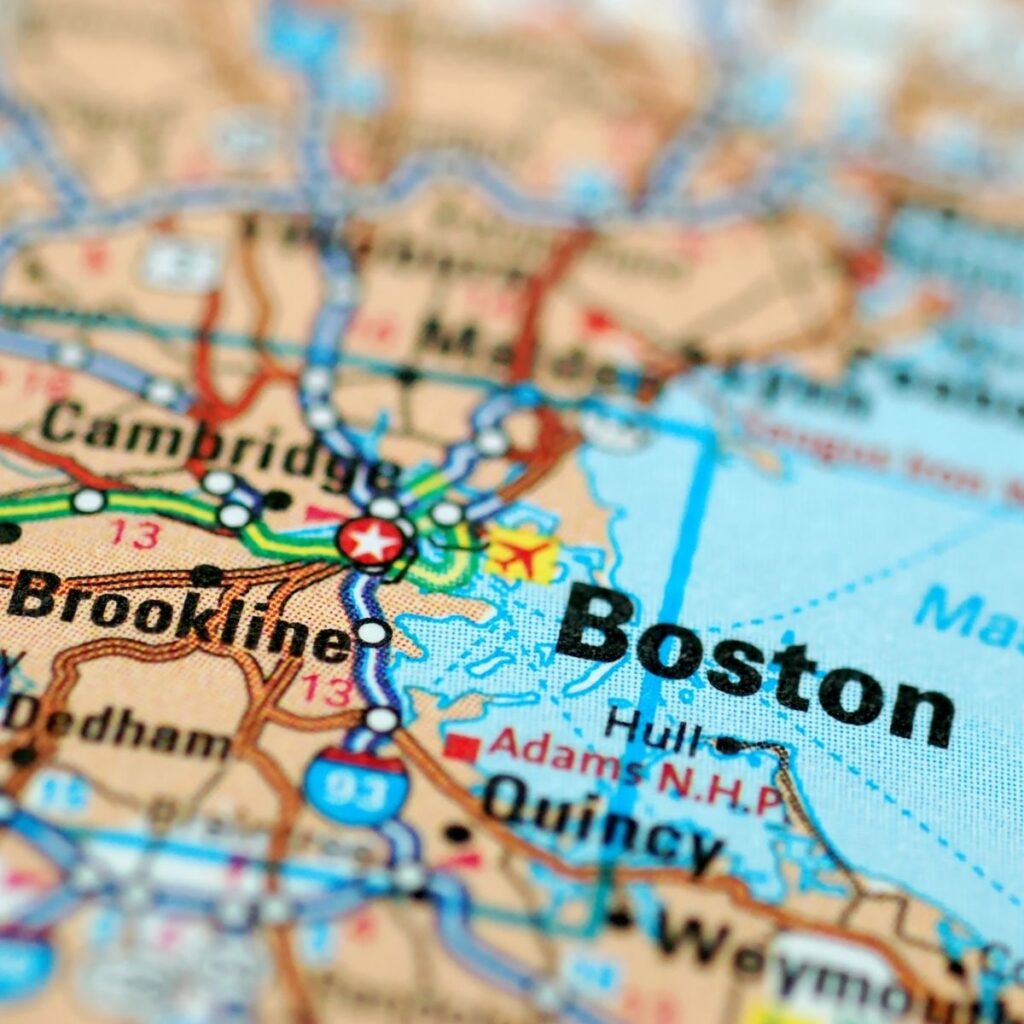 boston map
