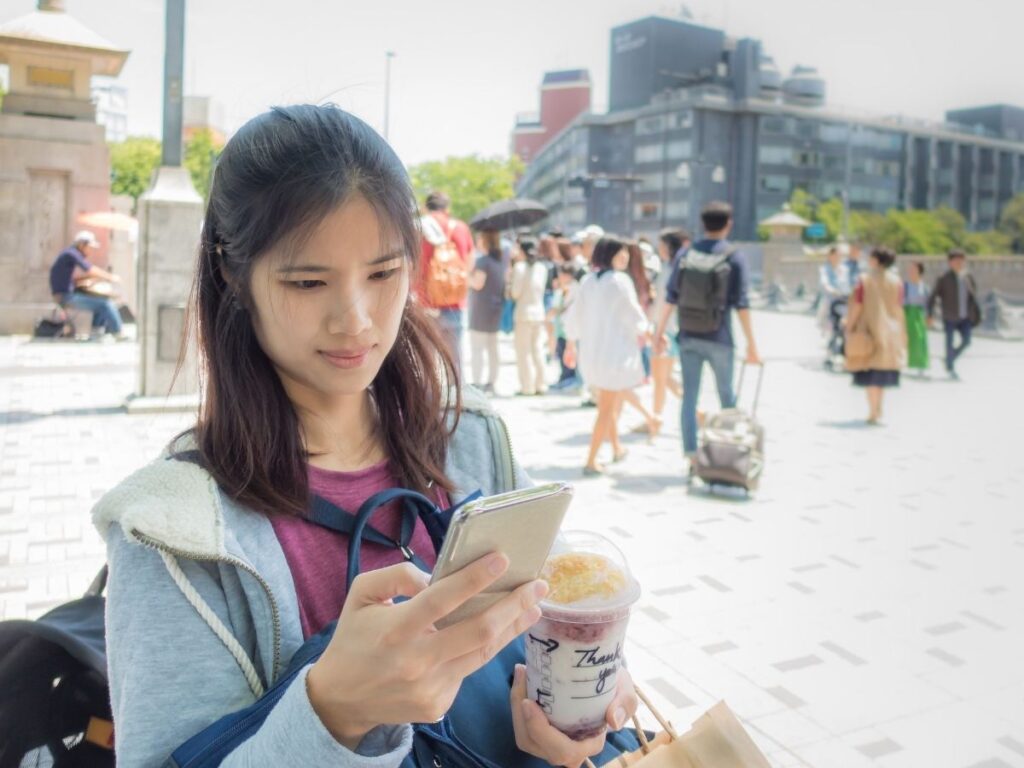 person translating pharmacy instructions