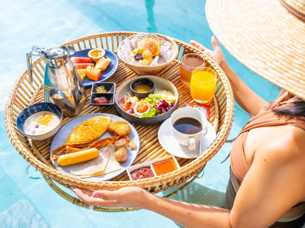 Overpriced hotel extras like breakfast