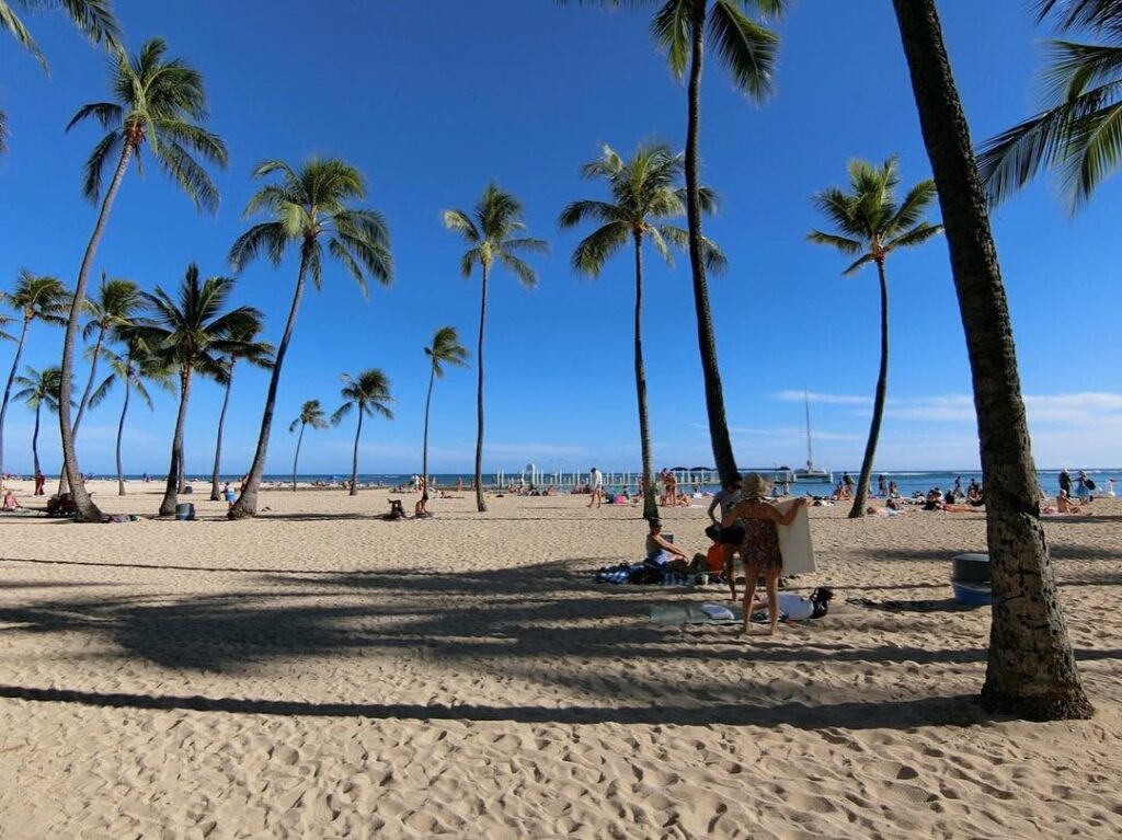 Kahanamoku Beach and Lagoon
