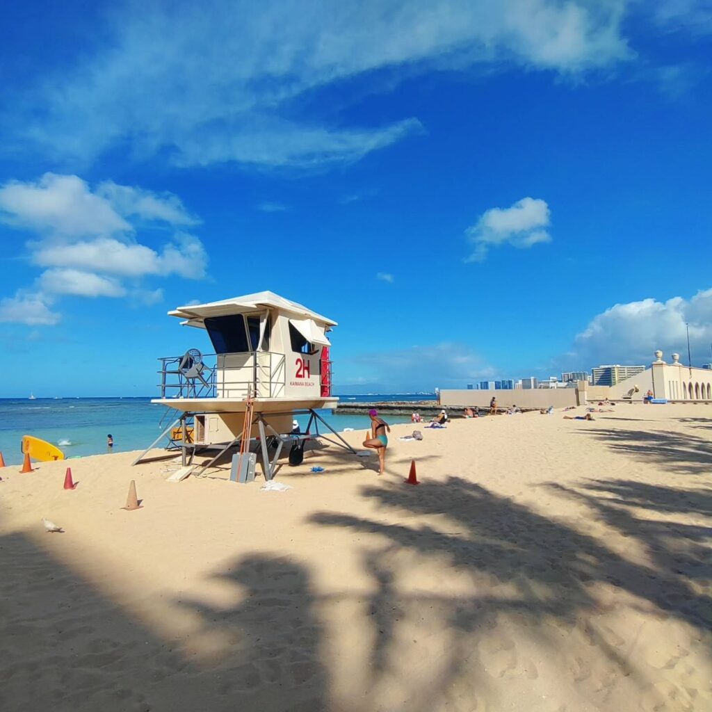 Kaimana Beach in Honolulu