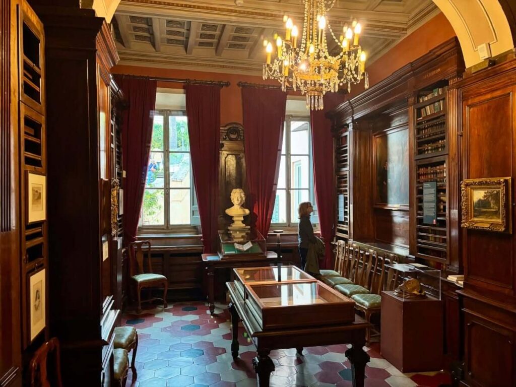 Keats-Shelley House museum near the Spanish Steps in Rome