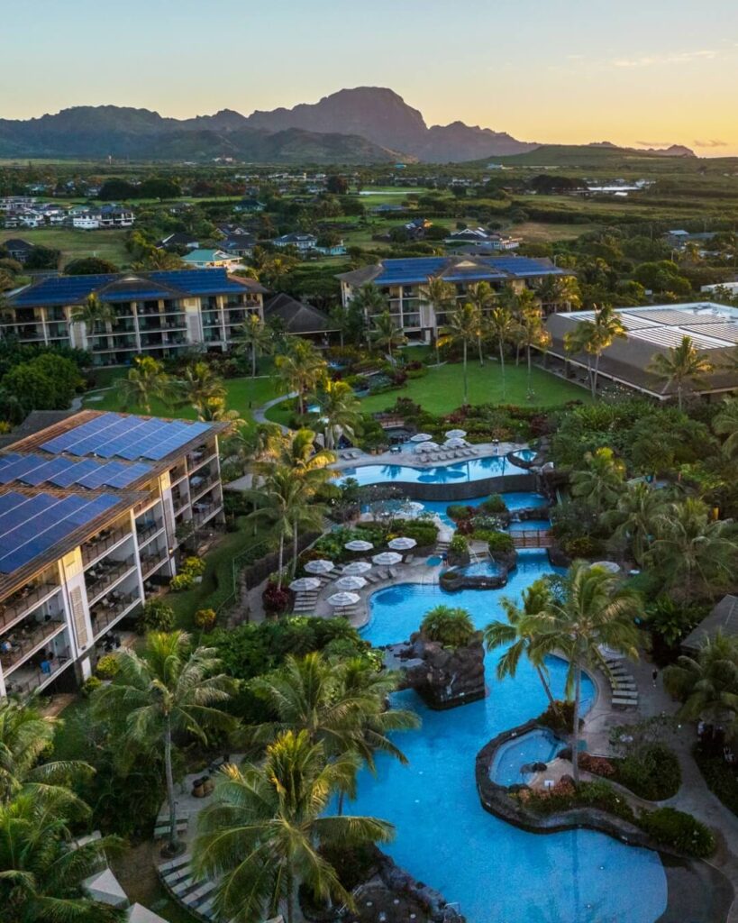 Oceanfront resort area in Ko Olina Kapolei Oahu