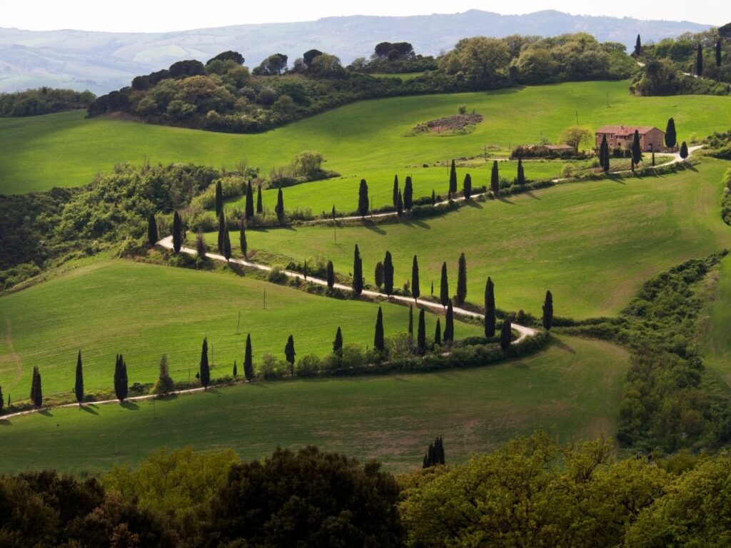 landscape of Val d’Orcia