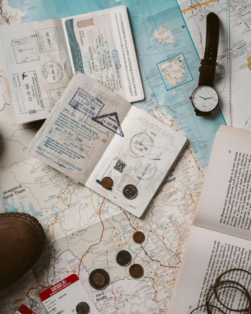 Travel Planning using Maps and Advanced booked tickets