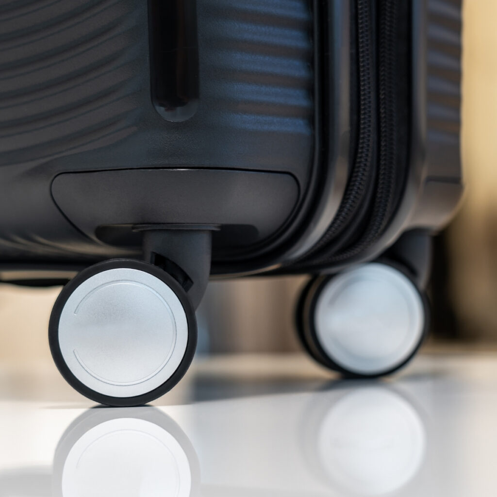 Suitcase wheels