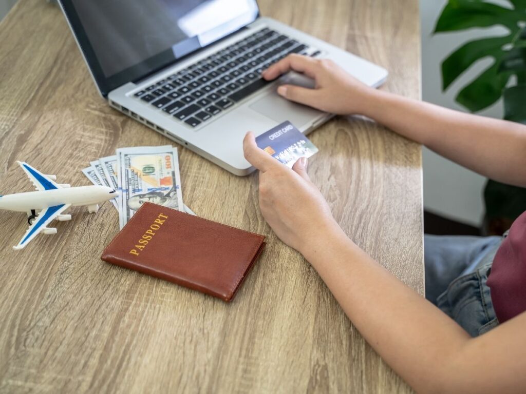 Airline booking payment