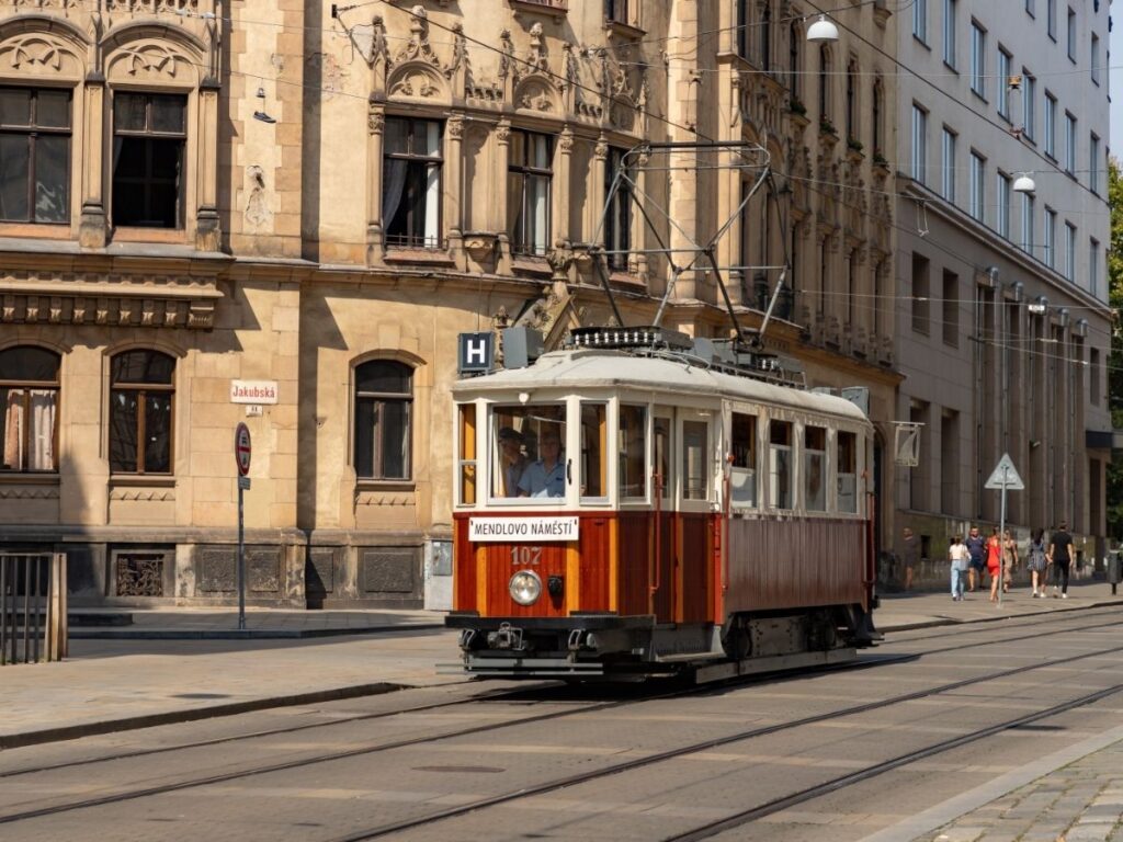 Brno’s old town square