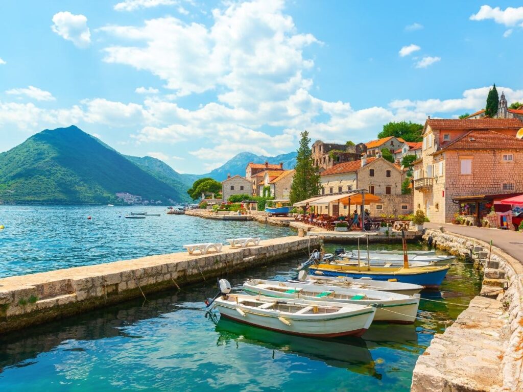 medieval town in Montenegro