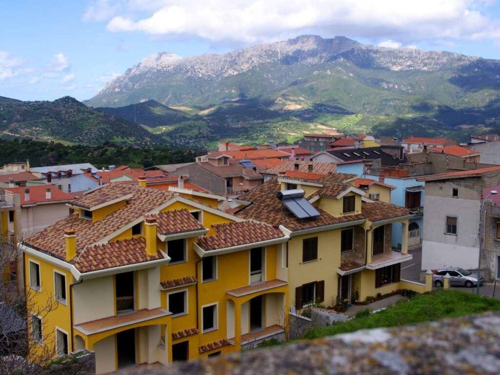 Orgosolo mountain town, Sardinia