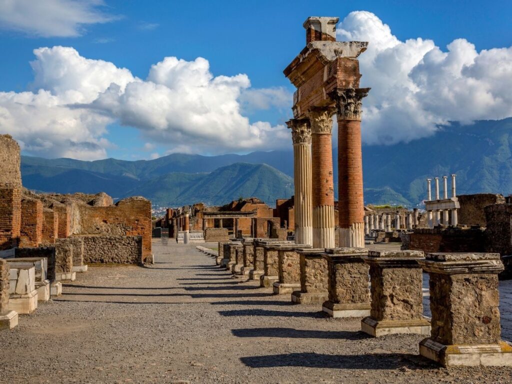 Pompeii major tourist site