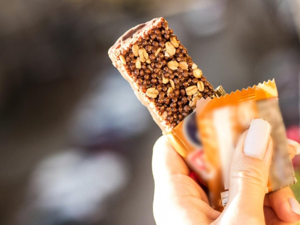 Protein bars for travel.