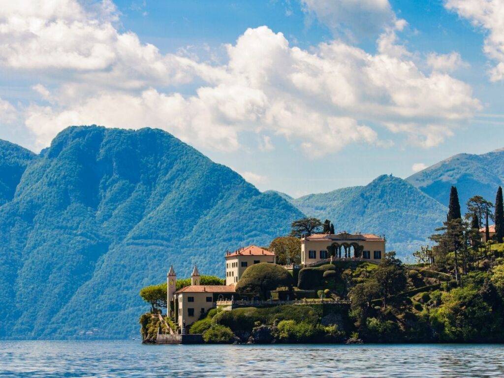Villa Del Balbianello on Lake Como
