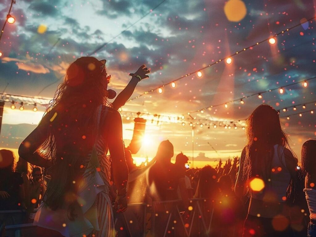 La Notte della Taranta festival in Salento with traditional music and dance.