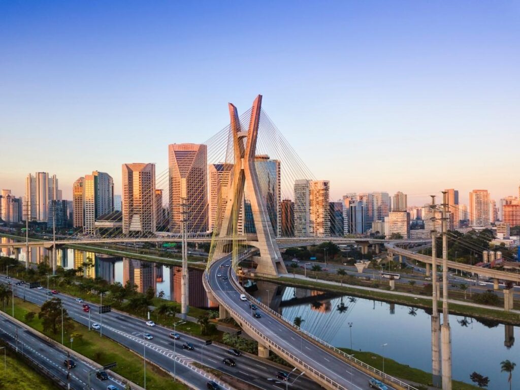 Aerial view of São Paulo, Brazil