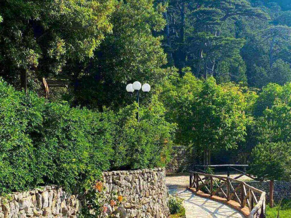 Panoramic viewpoint of the Albanian Riviera from Llogara National Park