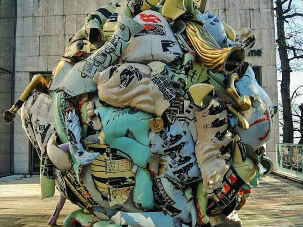 view from Museum der Moderne platform over Salzburg and the river