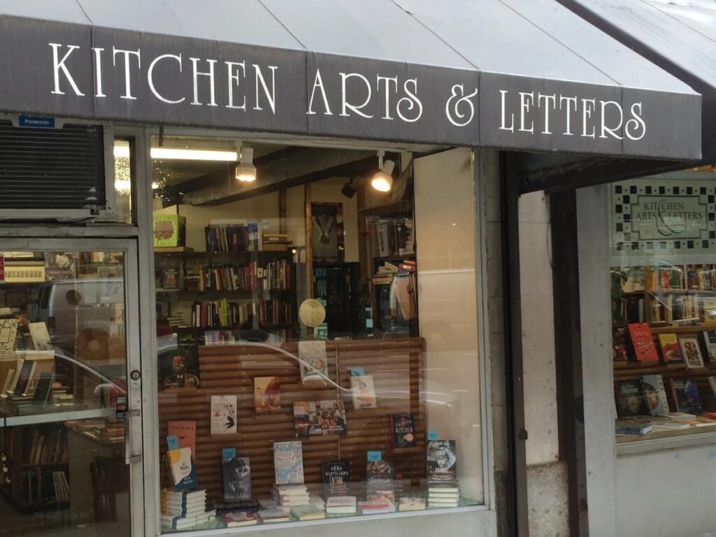 Kitchen Arts & Letters specialty cookbook bookstore on Lexington Avenue