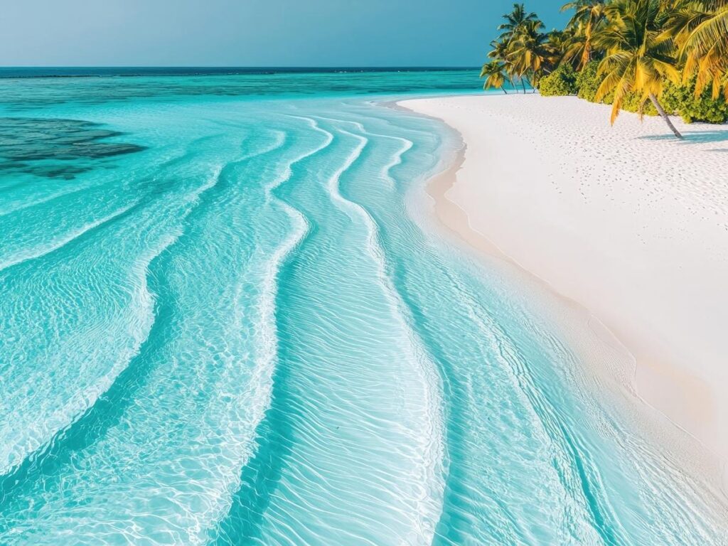 Pristine Mediterranean beach showcasing importance of following local beach rules