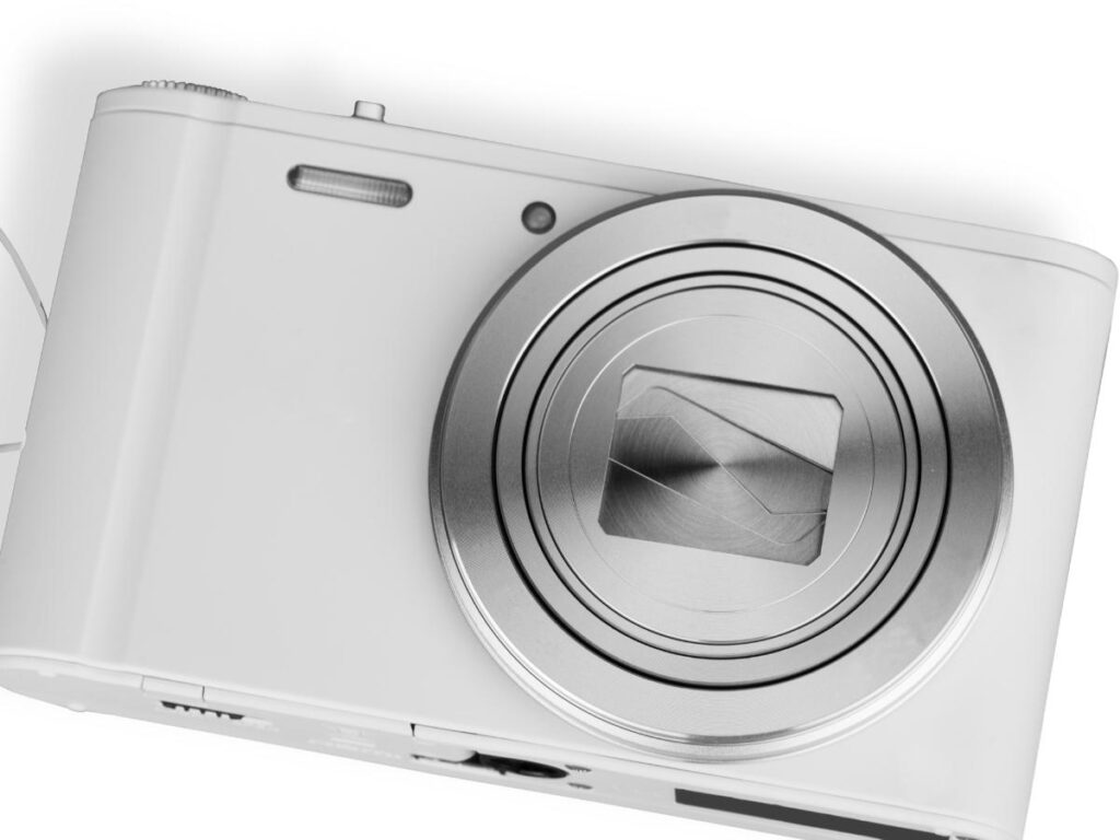 Sony RX100 compact camera capturing sunset landscape