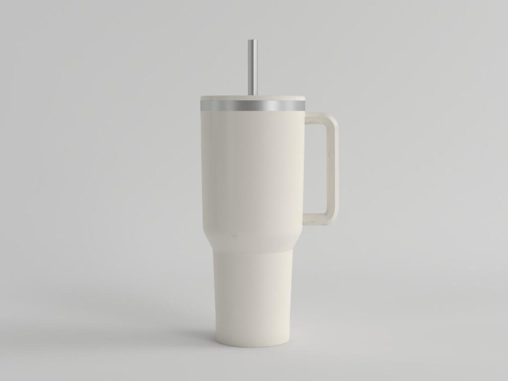  Insulated travel tumbler for coffee and tea in hotel room