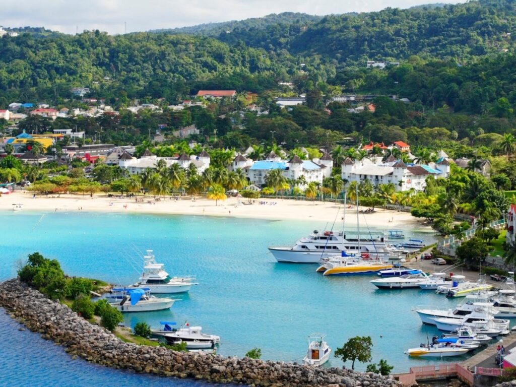 Port Royal waterfront area in Kingston Jamaica