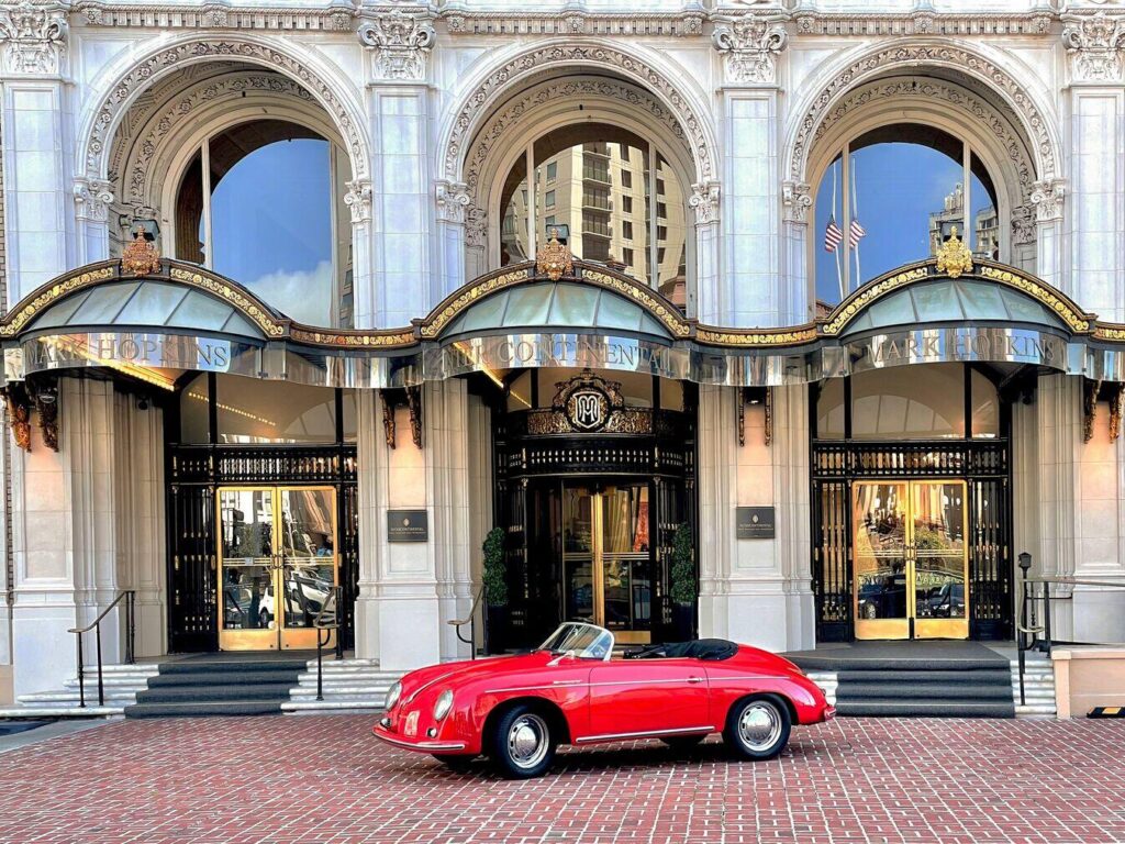 InterContinental Mark Hopkins San Francisco hotel with Top of the Mark rooftop views