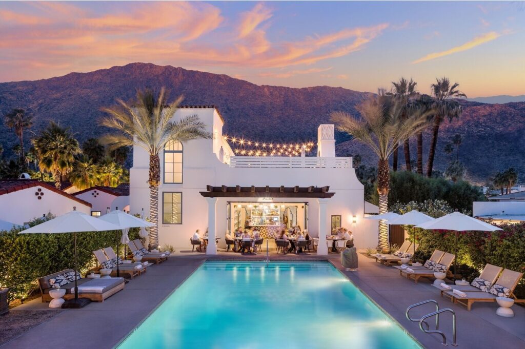La Serena Villas Palm Springs adults only private villa style hotel