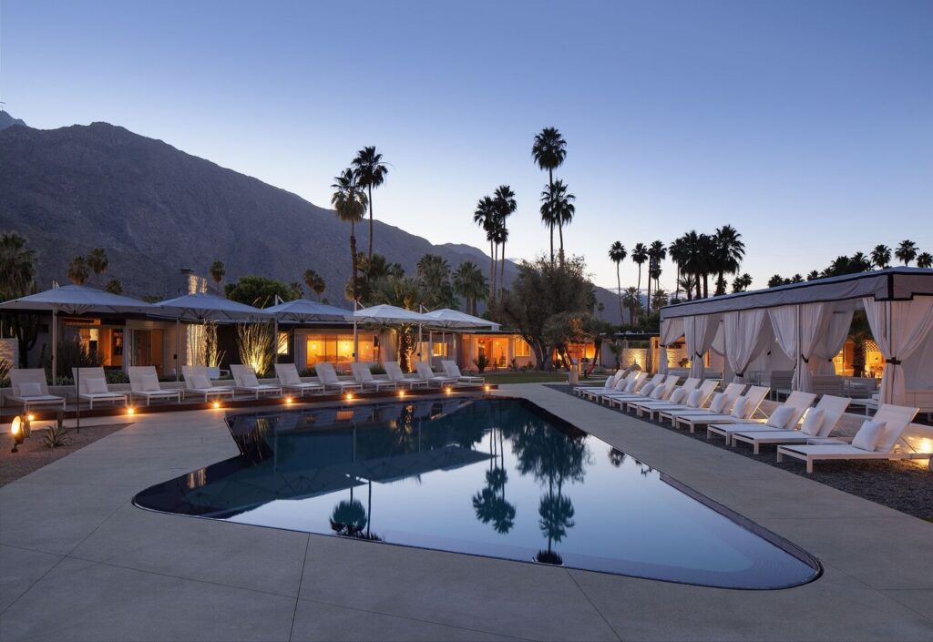 L Horizon Resort and Spa Palm Springs luxury boutique bungalows with mountain views