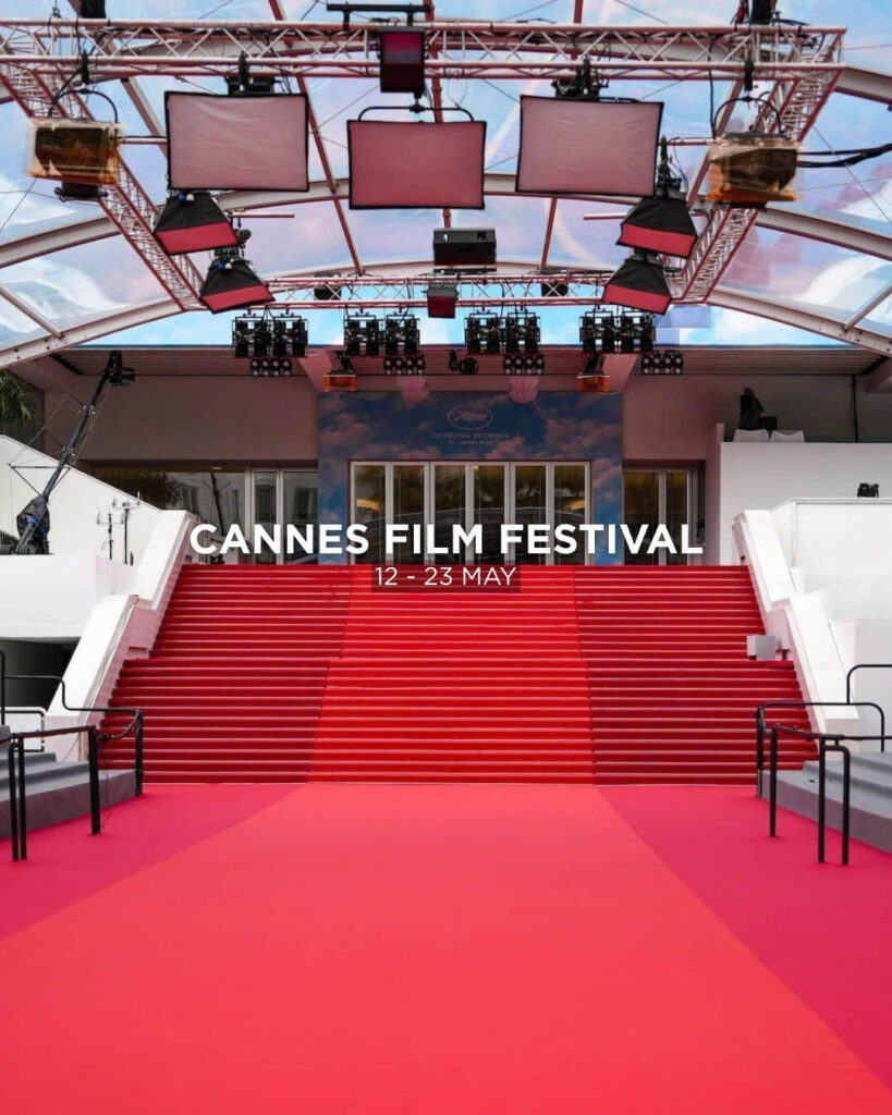 Steps of Palais des Festivals in Cannes Film Festival venue