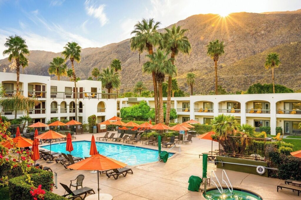 Palm Mountain Resort and Spa Palm Springs hotel with mountain views and central location
