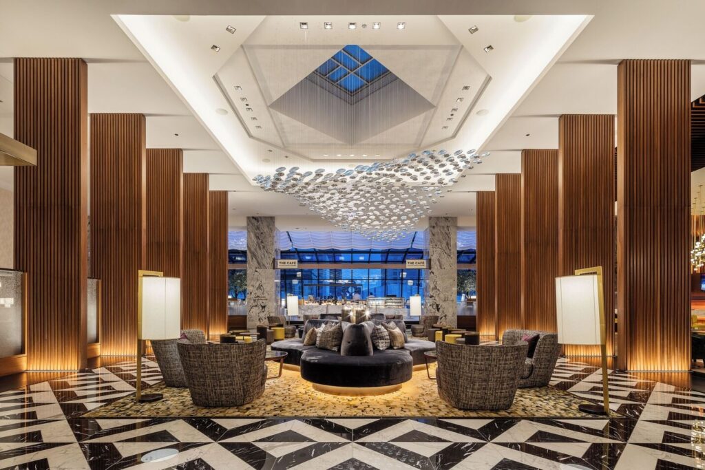 The Ritz-Carlton Chicago guest room with modern decor