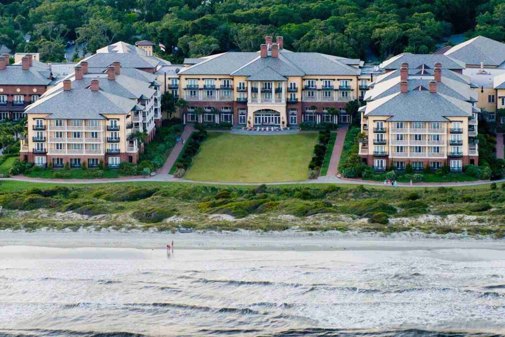 The Sanctuary Hotel at Kiawah Island luxury beach and golf resort