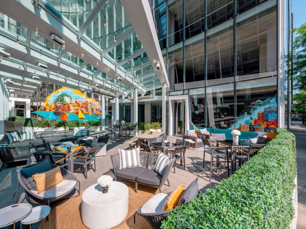 Sofitel Chicago Magnificent Mile luxury suite with soaking tub