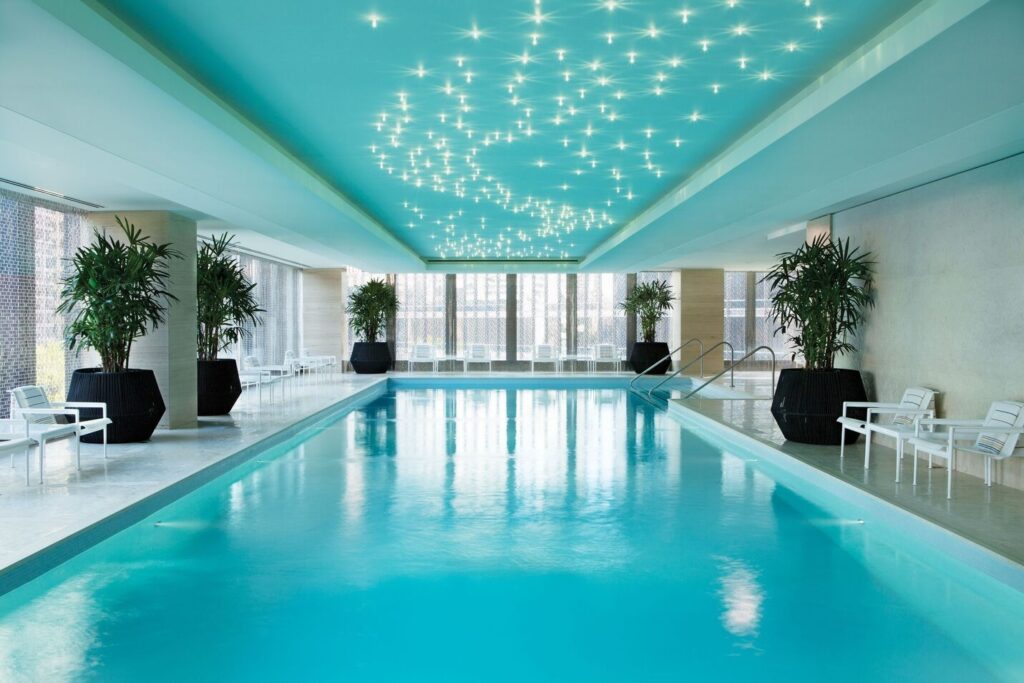The Langham Chicago Chuan Spa luxury wellness center with tranquil ambiance and premium spa treatments