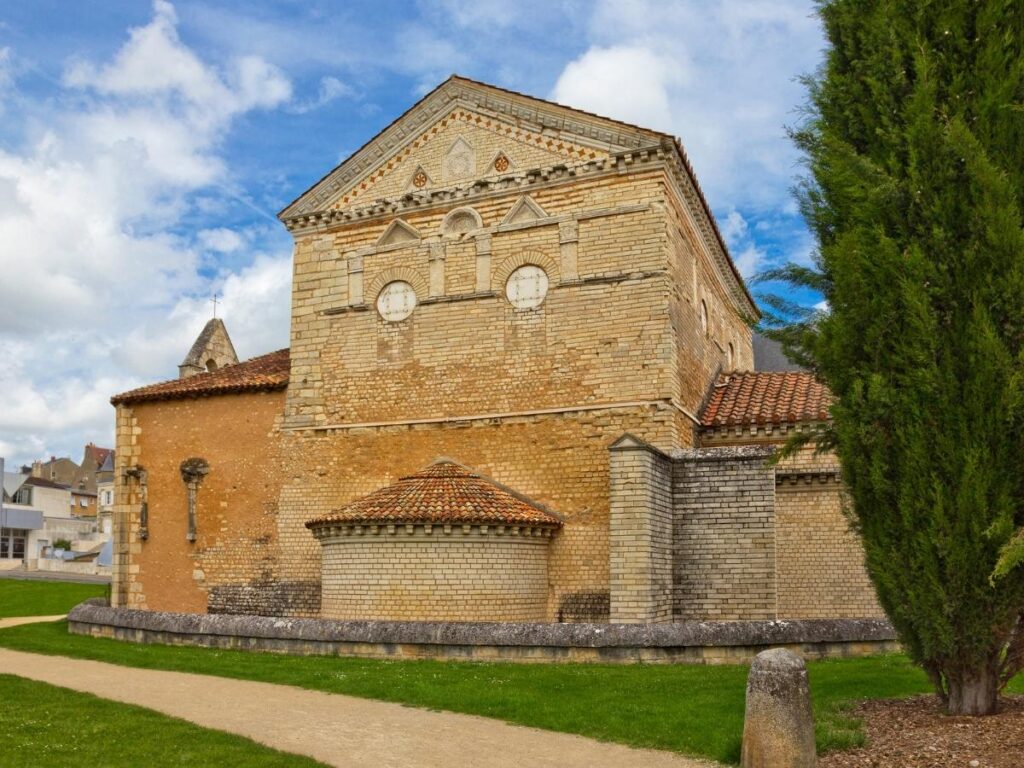 Baptistery of Saint Jean in Poitiers one of the oldest Christian buildings in France