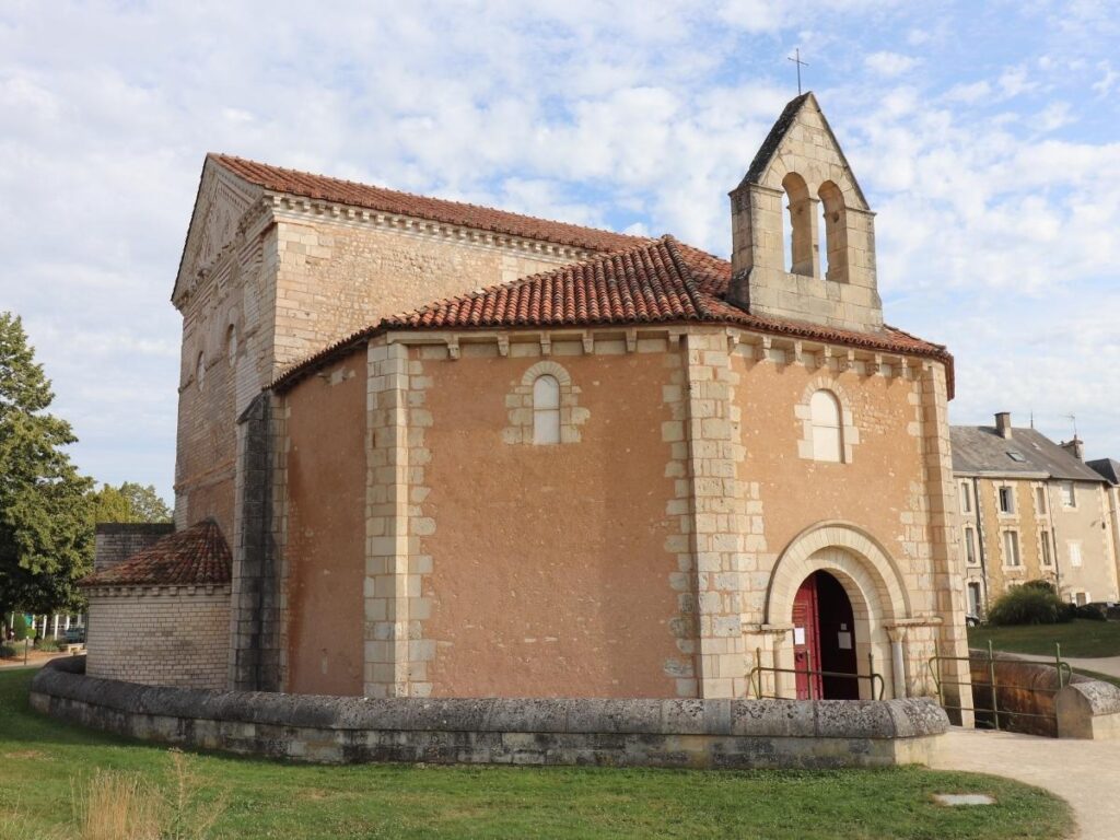 Baptistery of Saint Jean in Poitiers historic stone building