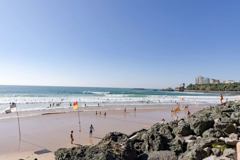 Coastal walk from Biarritz to Bidart with cliffs and ocean views