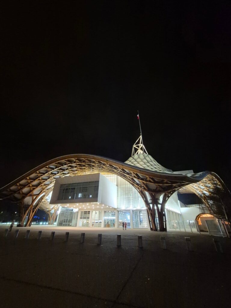 Modern architecture of Centre Pompidou Metz