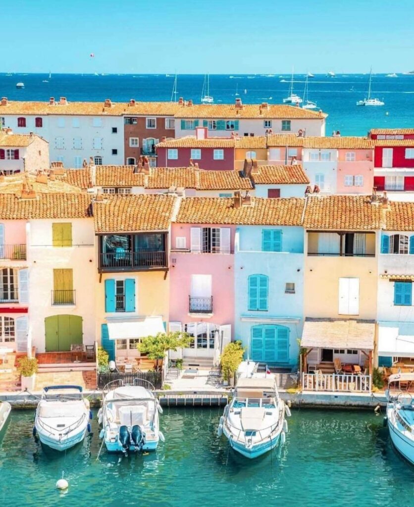 Scenic village near Saint Tropez with coastal or countryside views