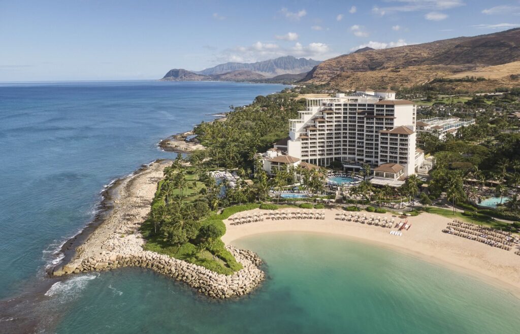 Four Seasons Resort Oahu at Ko Olina luxury beachfront hotel in Hawaii