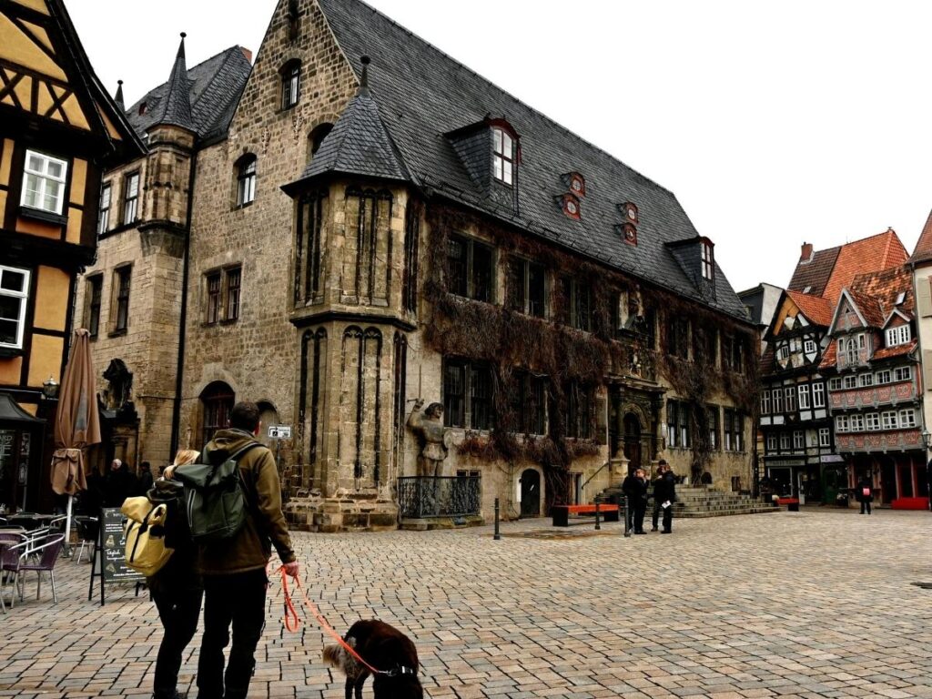 Walking through the Old Town streets in Metz