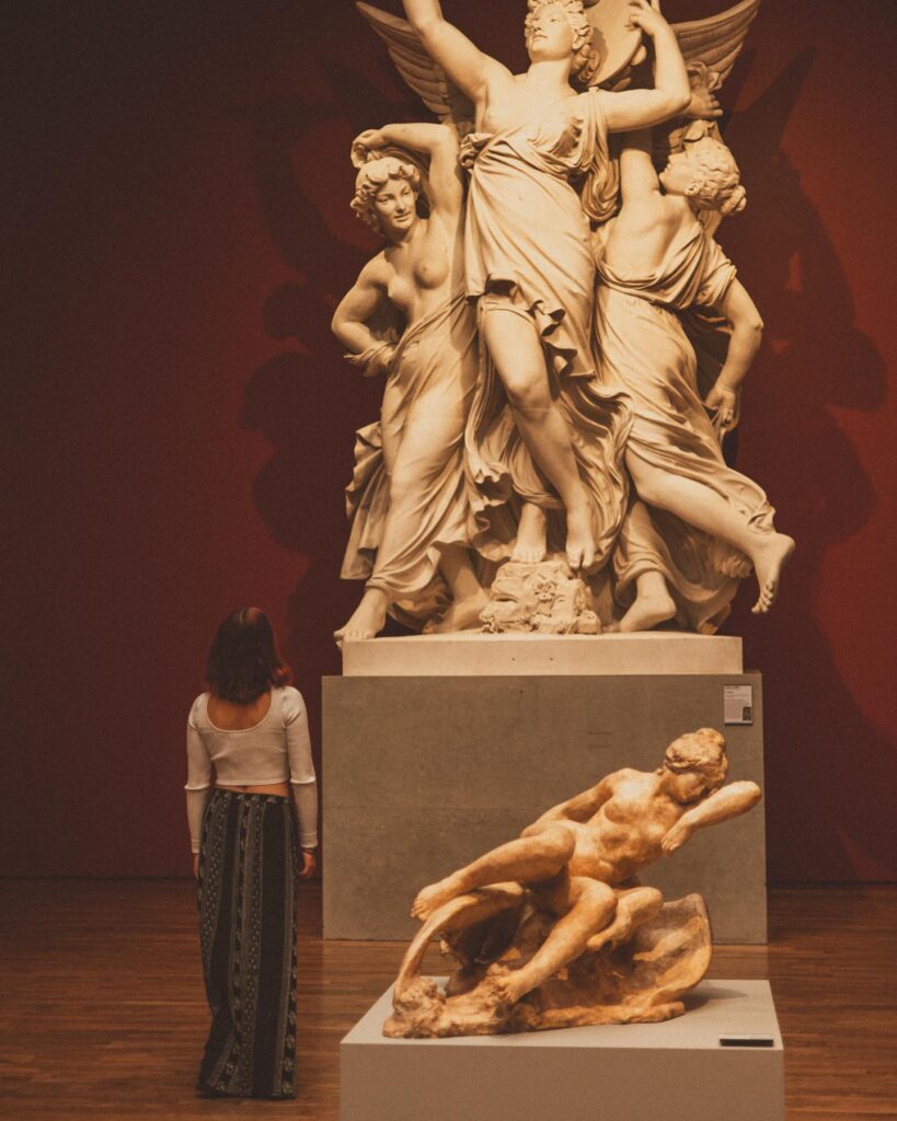 Musée des Beaux Arts in Angers with art exhibitions