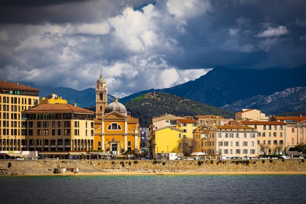 Walking through Ajaccio old town and waterfront in one day