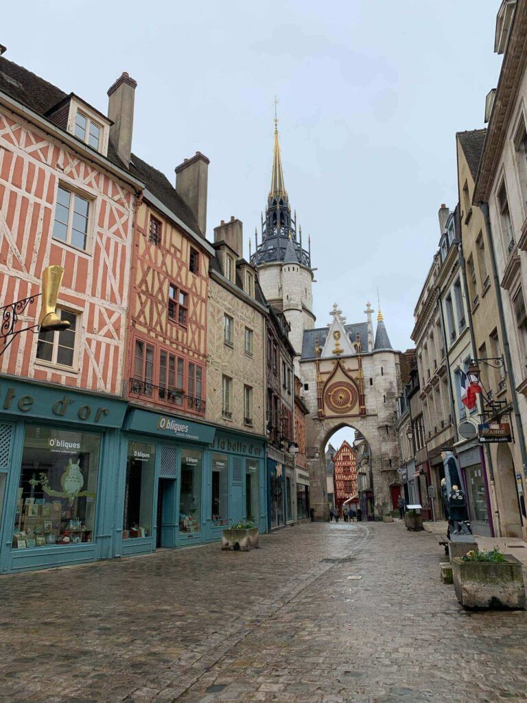 Place de l’Horloge square in Avignon with outdoor cafés and seating