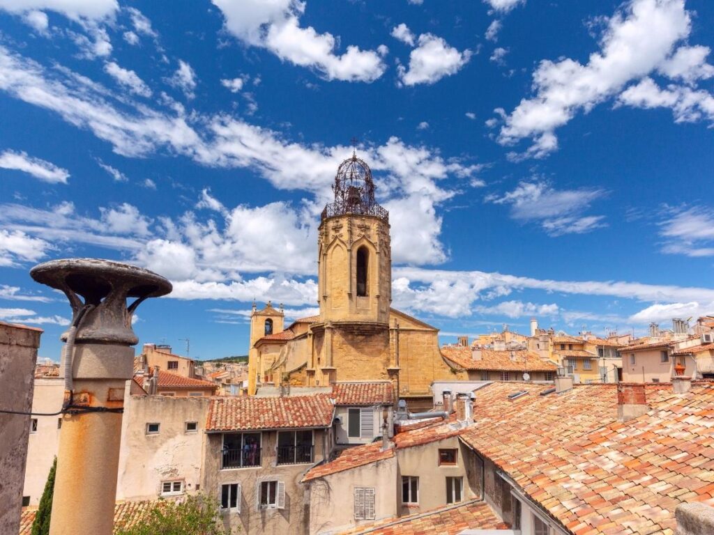 Saint-Sauveur Cathedral in Aix-en-Provence showing historic architecture