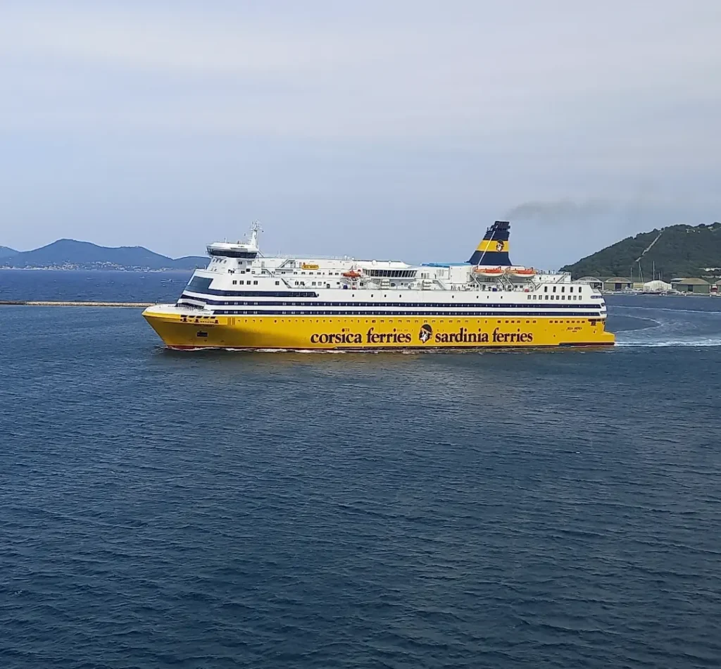 Boat trip in Toulon showing coastline and harbor from the water