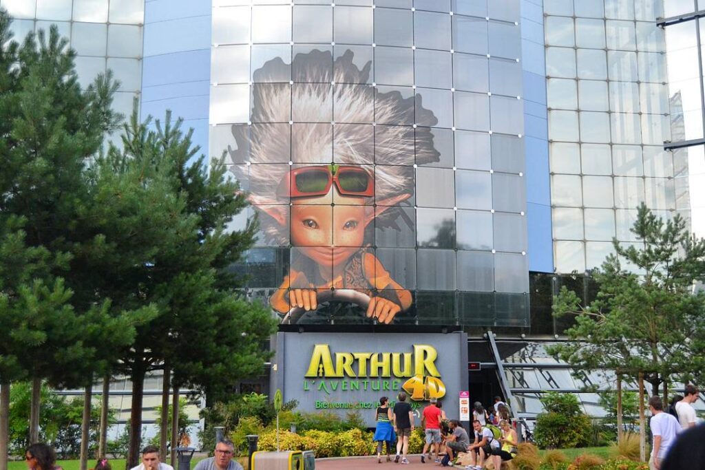 Arthur the 4D Adventure ride at Futuroscope